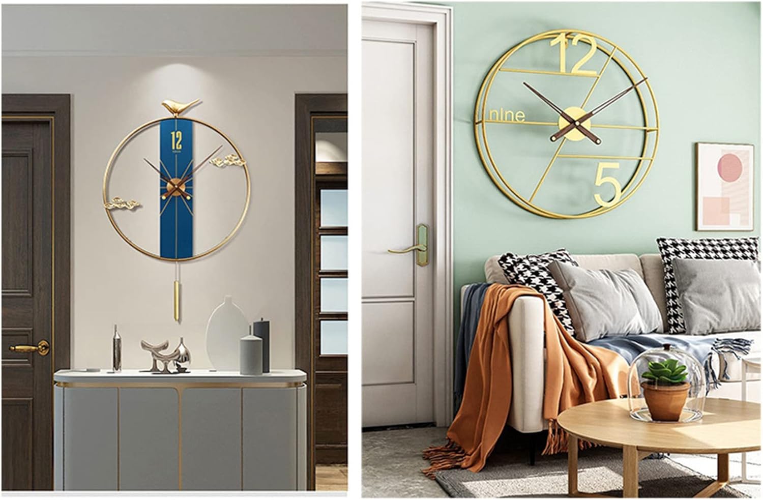 DIY Wall Clock Kit Simple Energy-Efficient Clock Repair Replacement