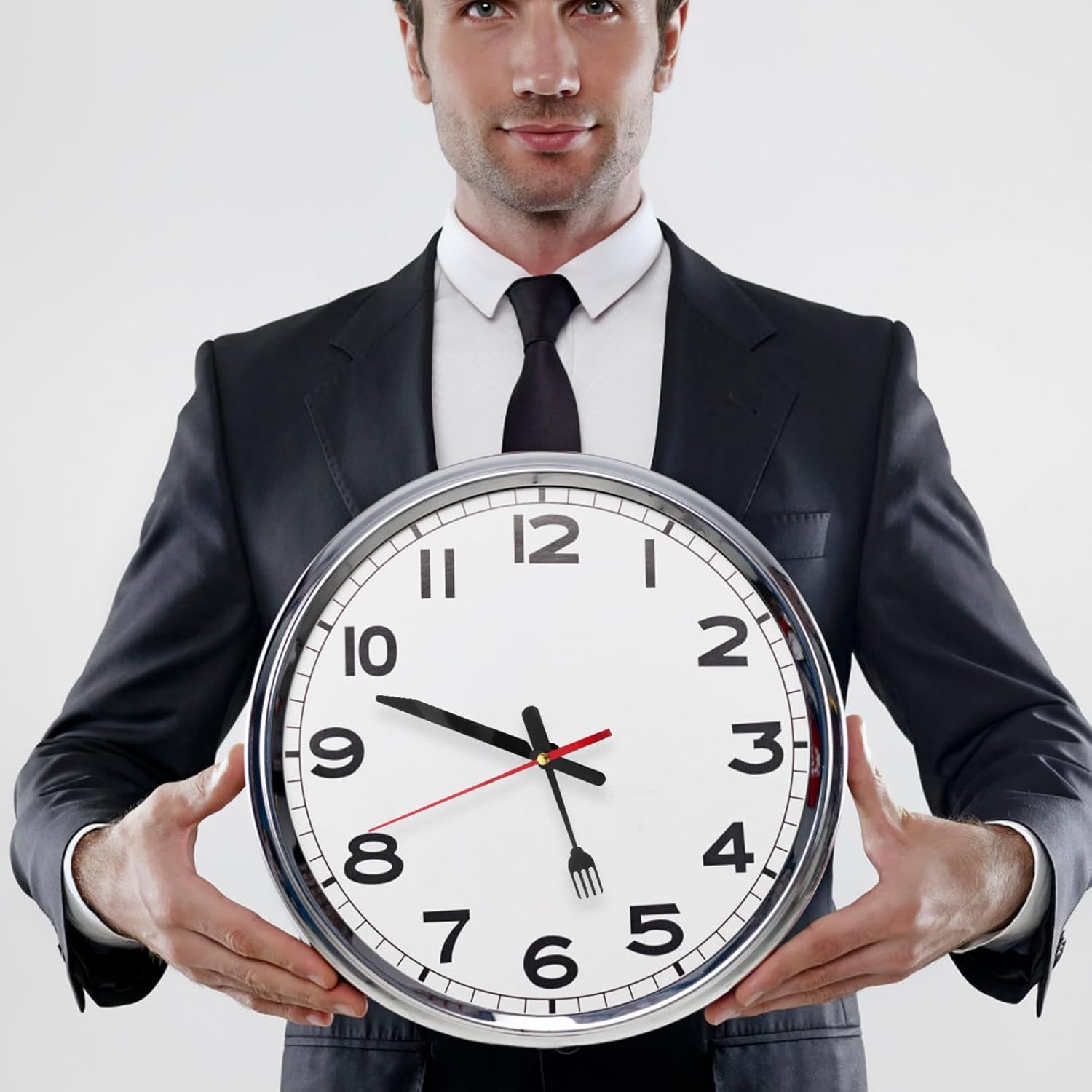 Hemobllo Silent Clock Mechanism - Elegant Knave Fork Clock Hands Replacement