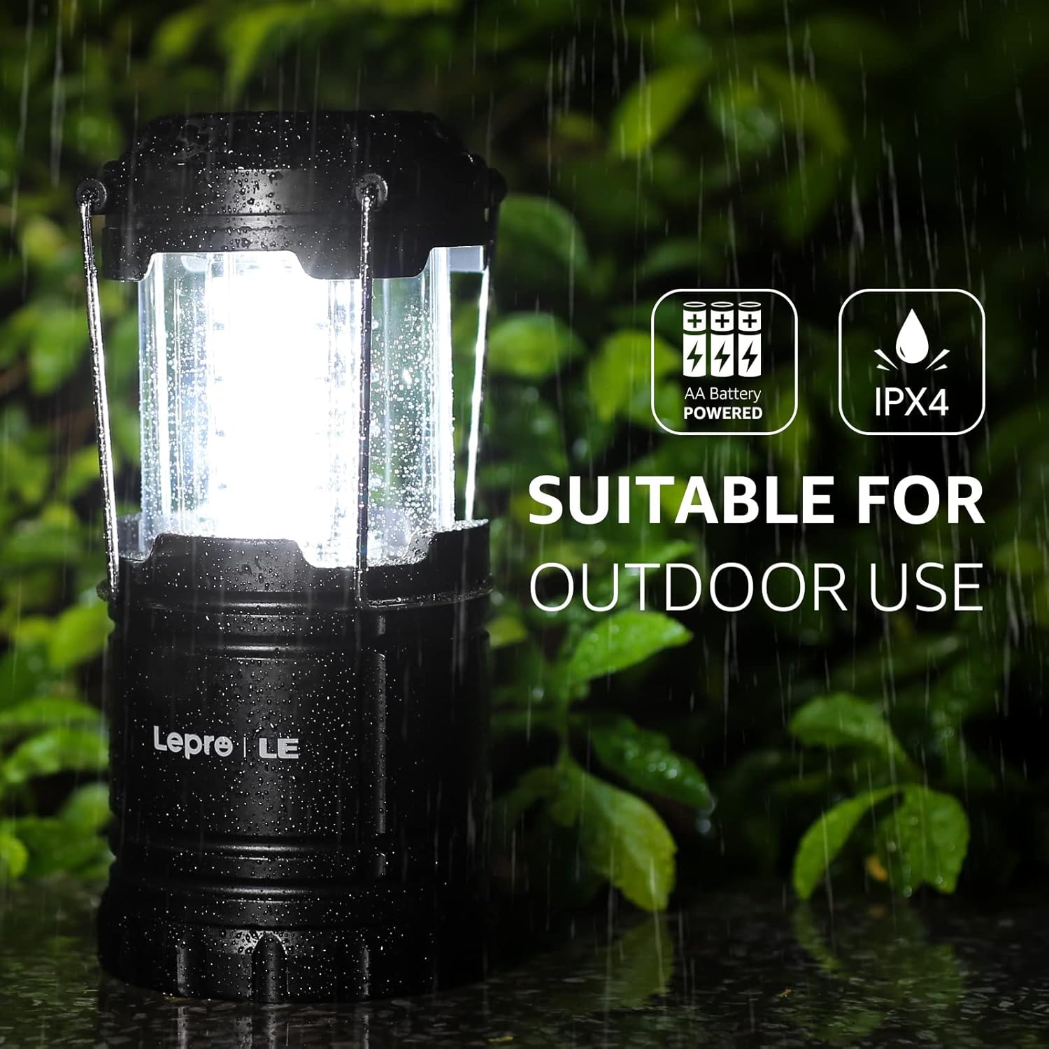 Lepro Camping Lantern with Motion Sensor 230 Beam