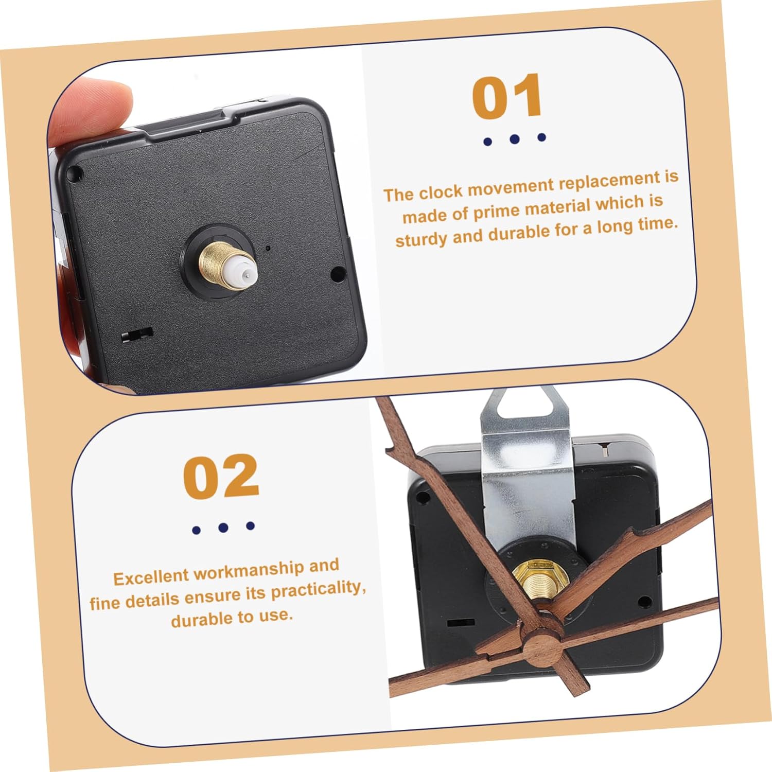 Professional Clock Movement Kit for Wall Clocks