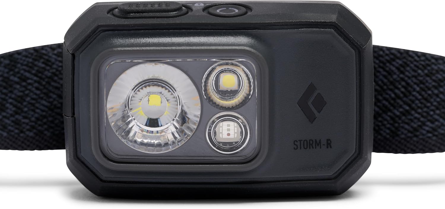 BLACK DIAMOND Storm 500-R LED Headlamp Waterproof and Dimmable