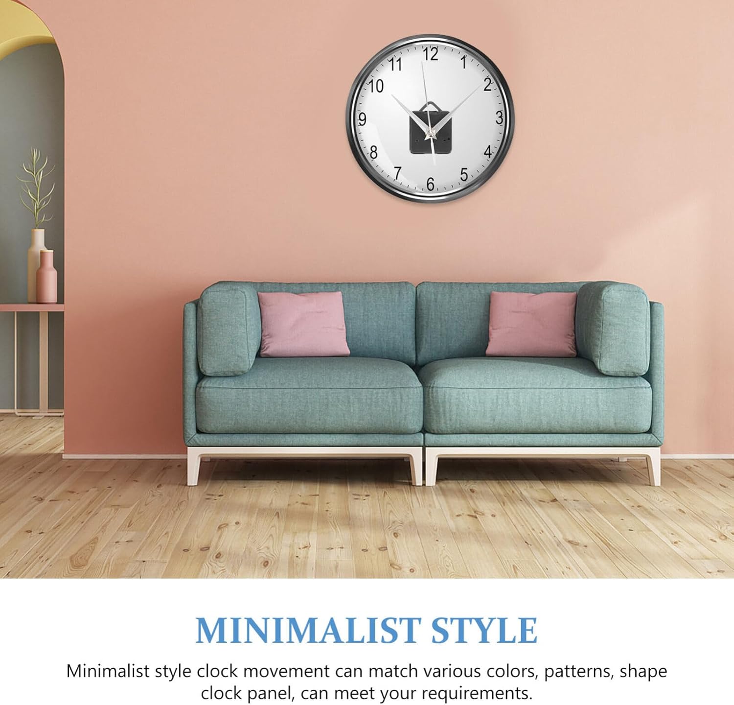 OSALADI 3D Wall Clock Movement 3-Large