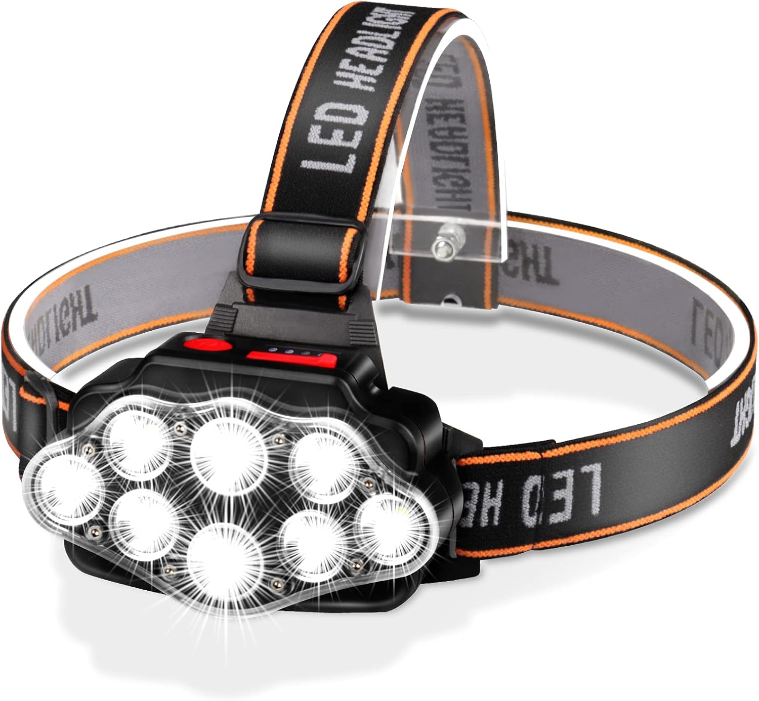 Prosrotech LED Headlamp - High Brightness IPX4 Waterproof Rechargeable