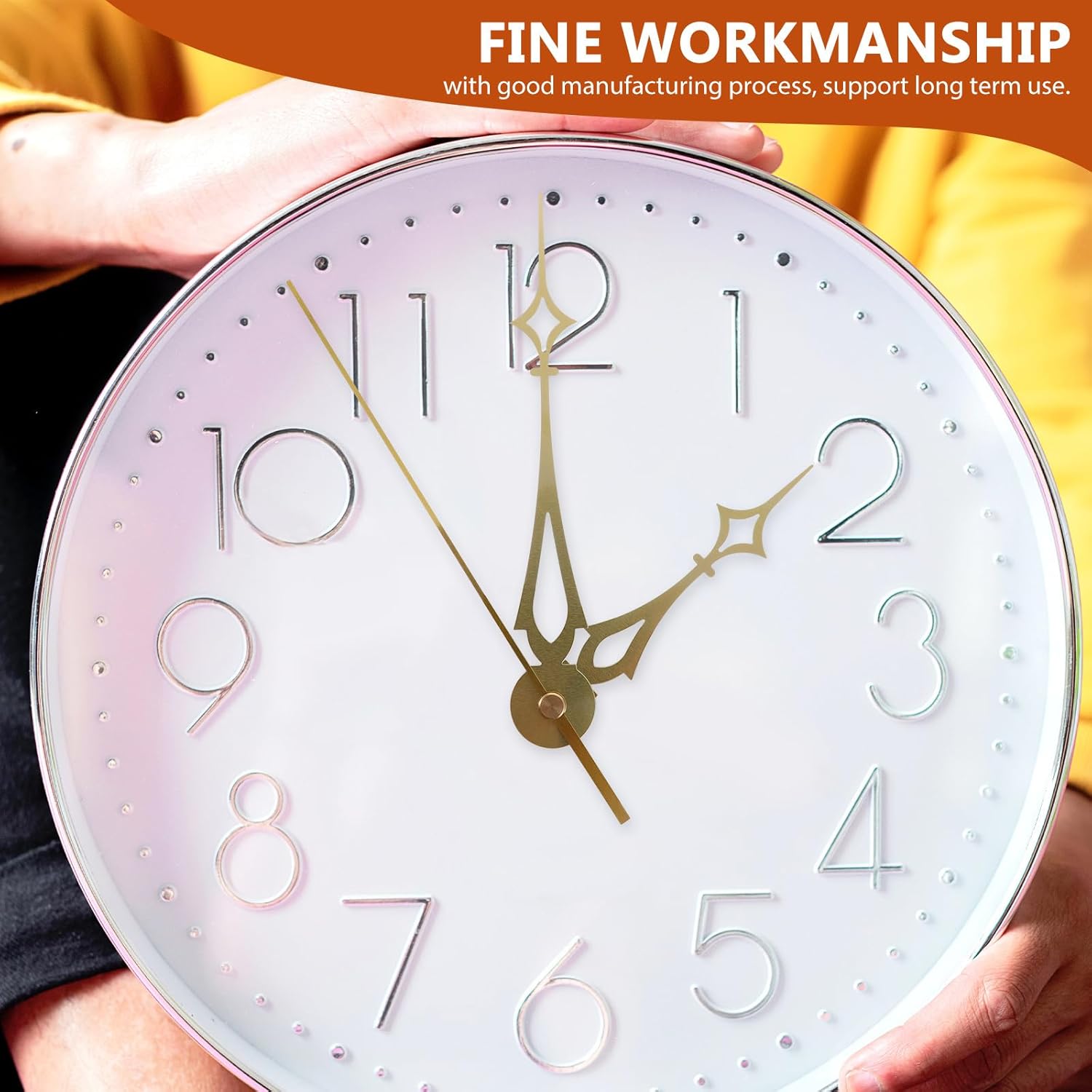 Precision Wall Clock Mechanism Replacement