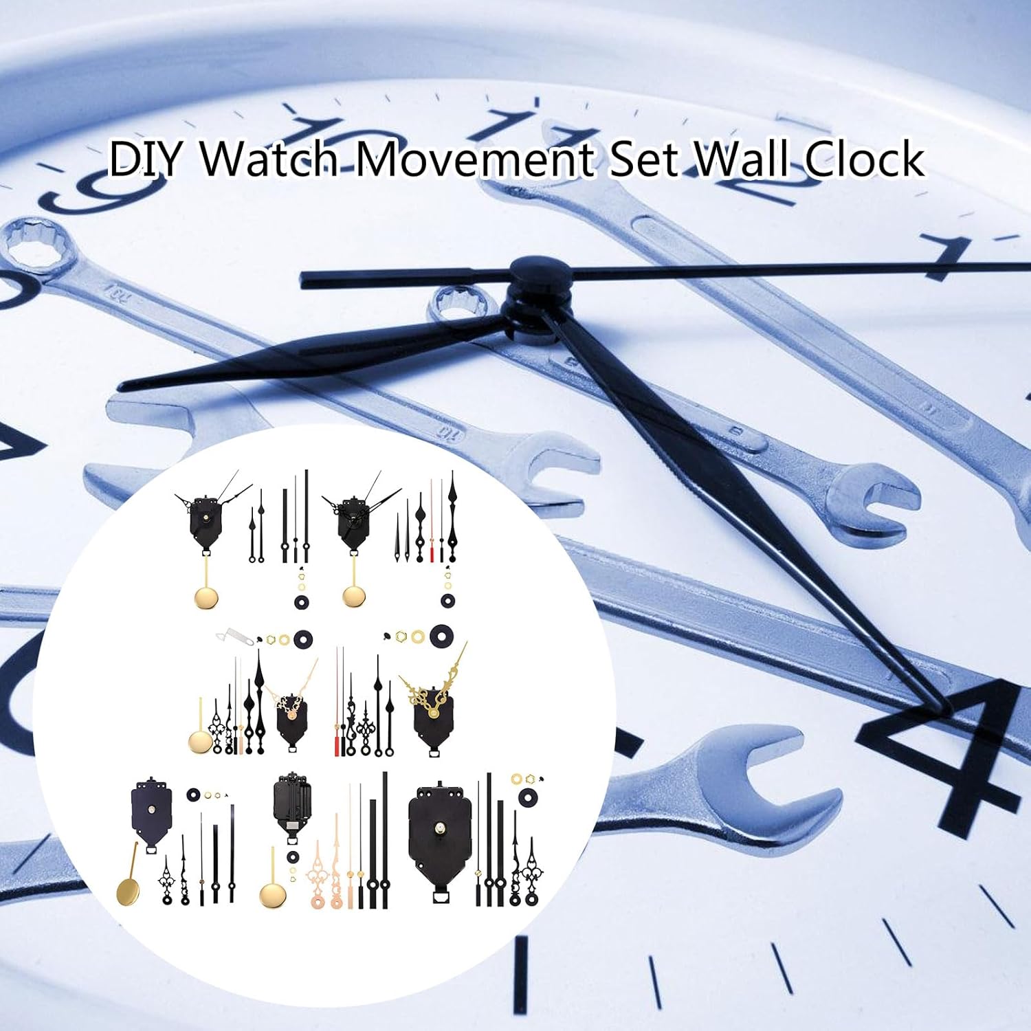 Precision Pendulum Clock Movements Set
