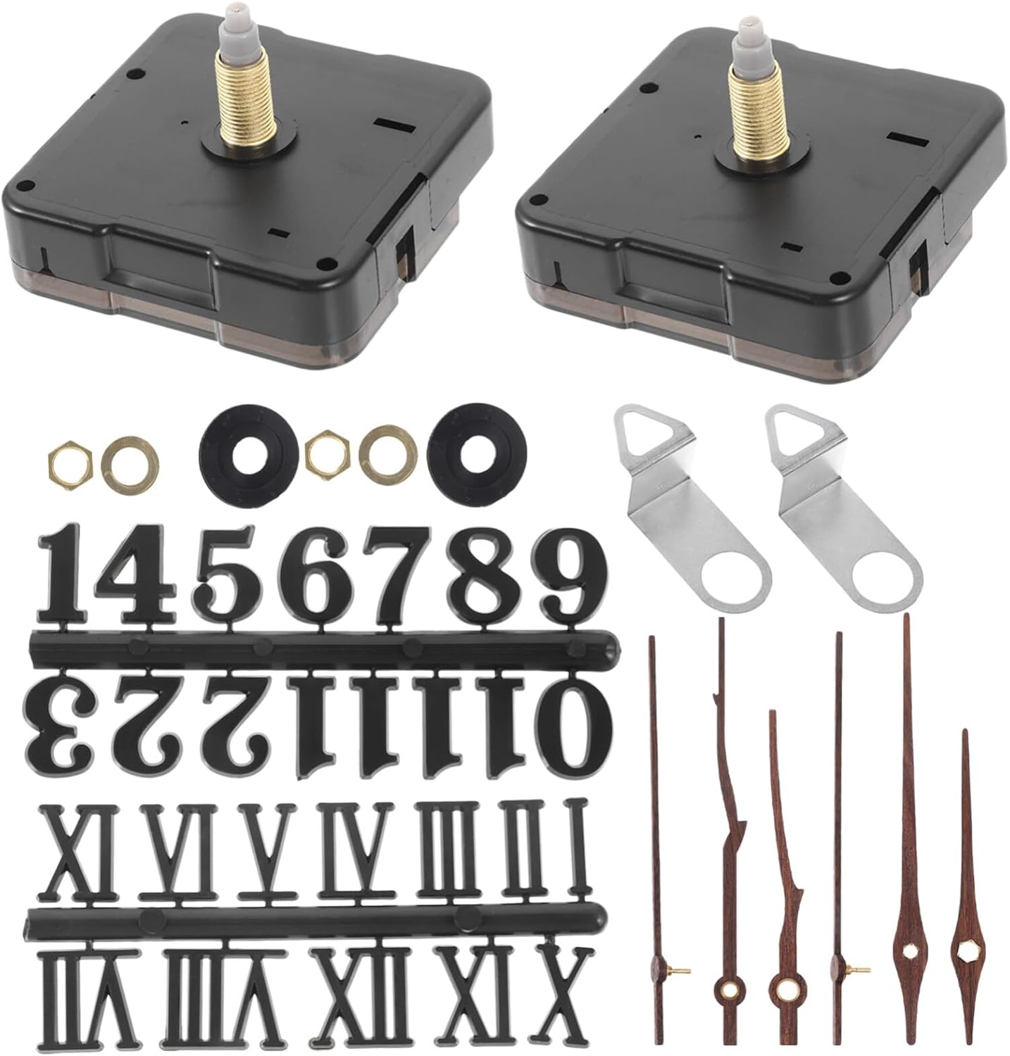 Uonlytech DiY Quartz Wall Clock Set