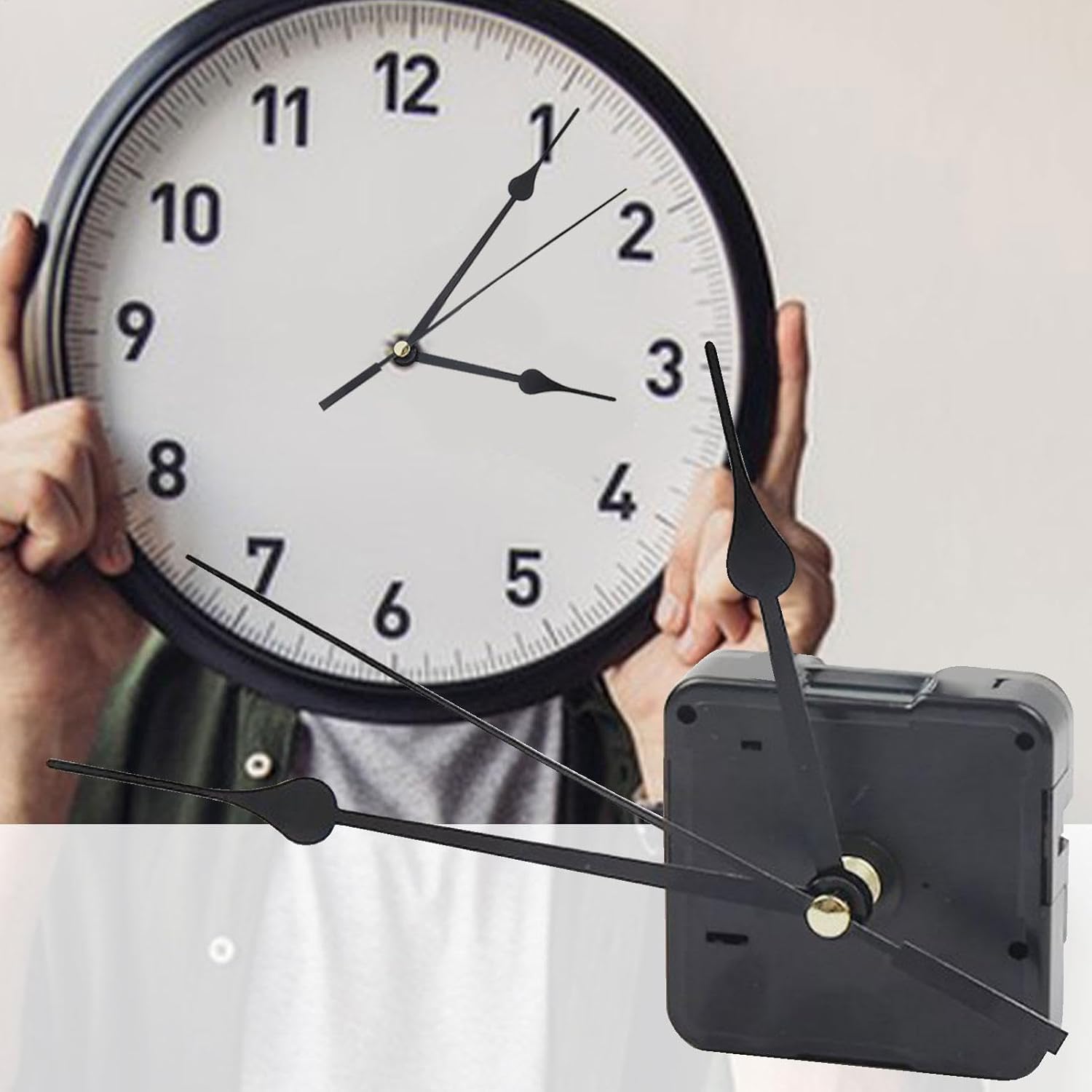 Reliable Clock Replacement Movement for Small Alarm Clocks