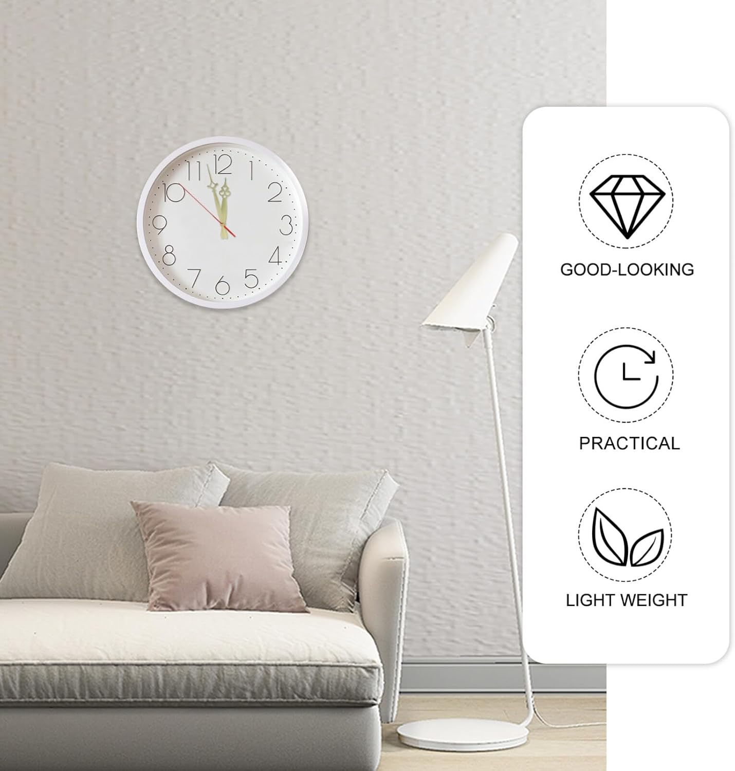 UOnlyTech Clock Replacement Kit - Battery-Driven