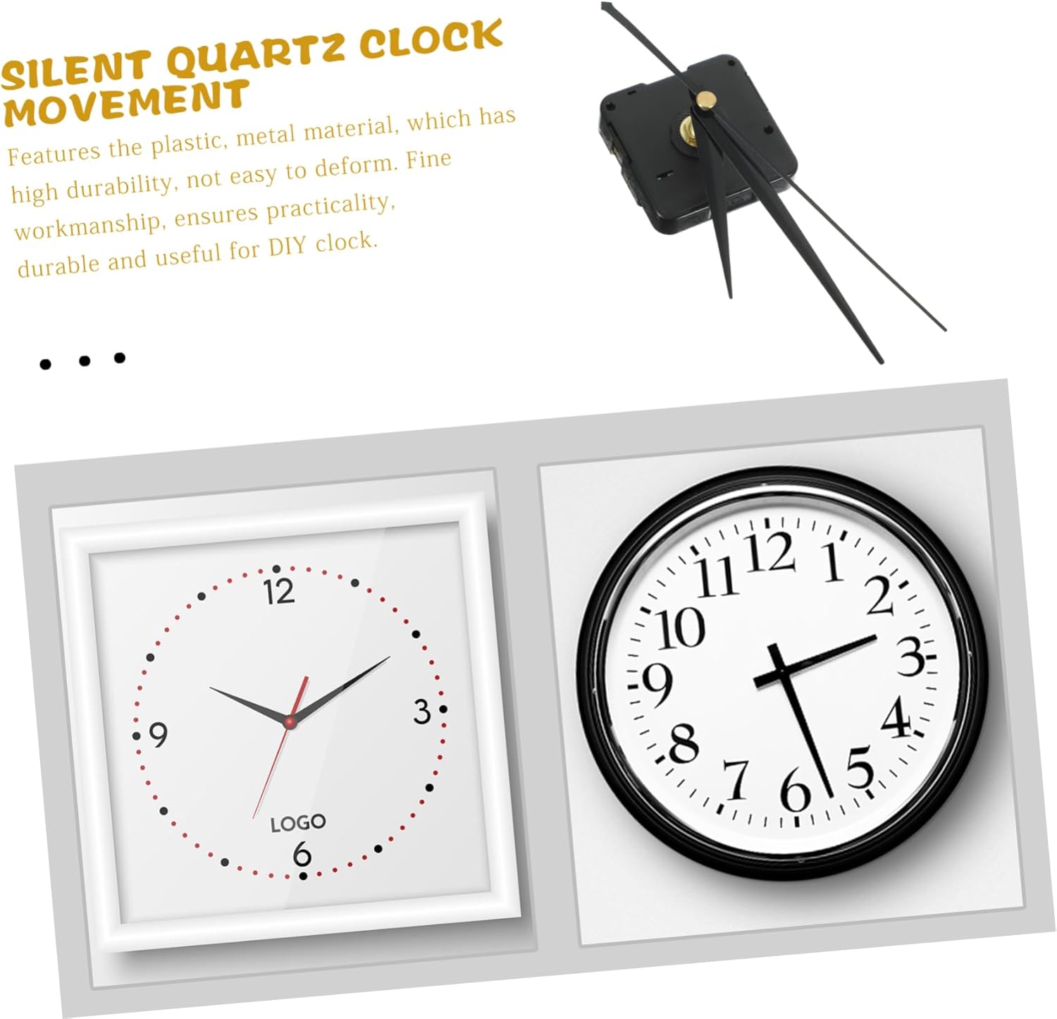 OSALADI Replacement Clock Movement Kit