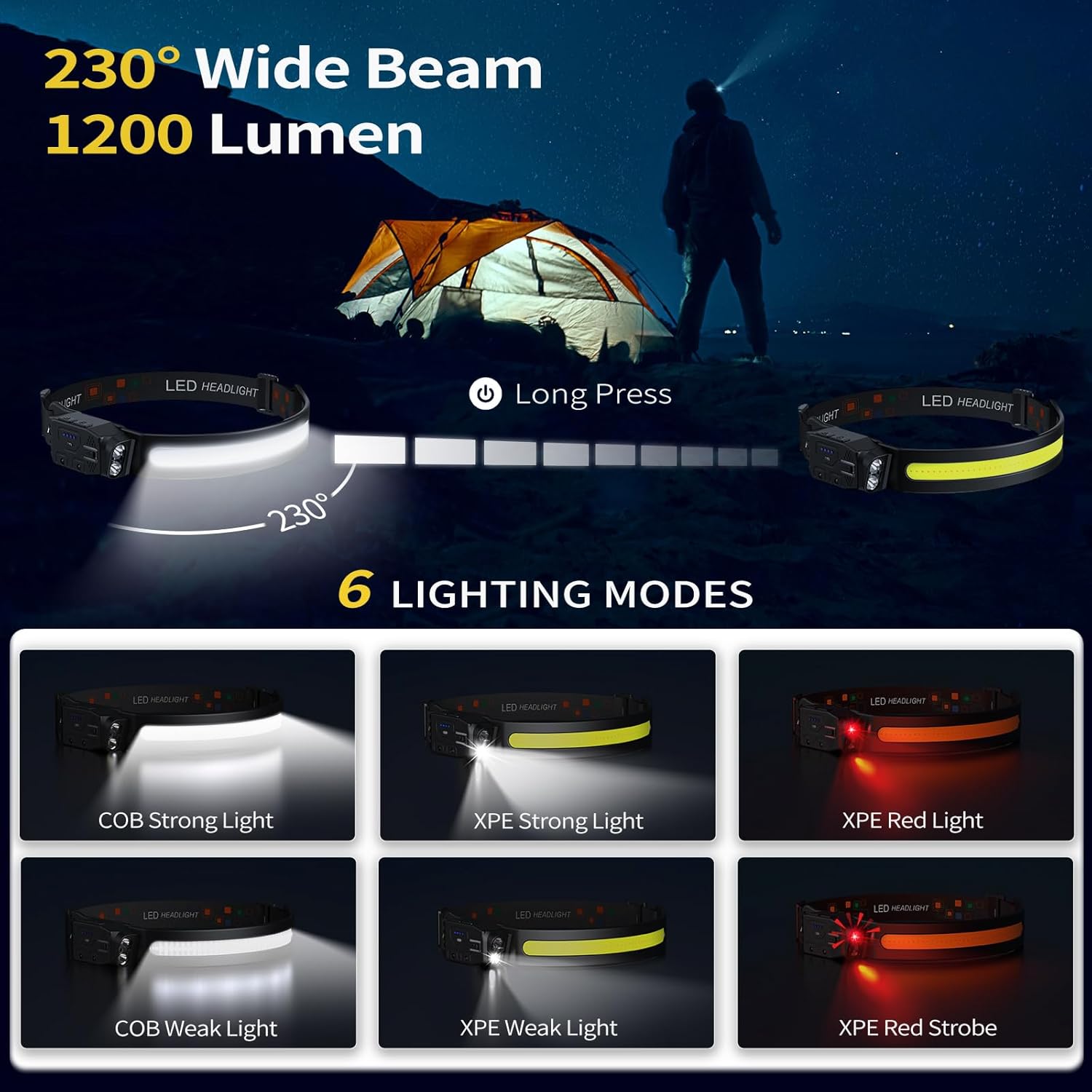 HD 230 Rechargeable Beam with Night Vision