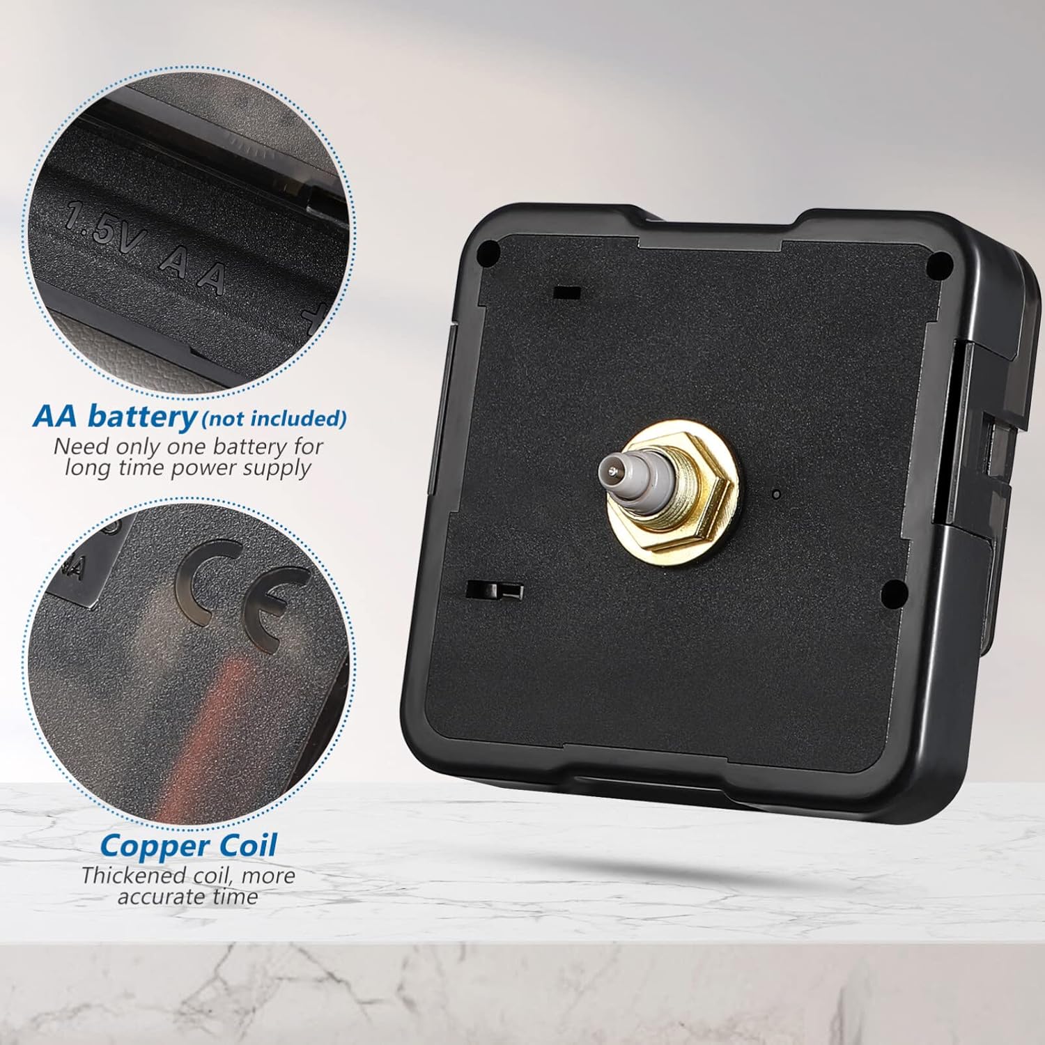 SUPVOX quartz clock movement parts for wall clocks