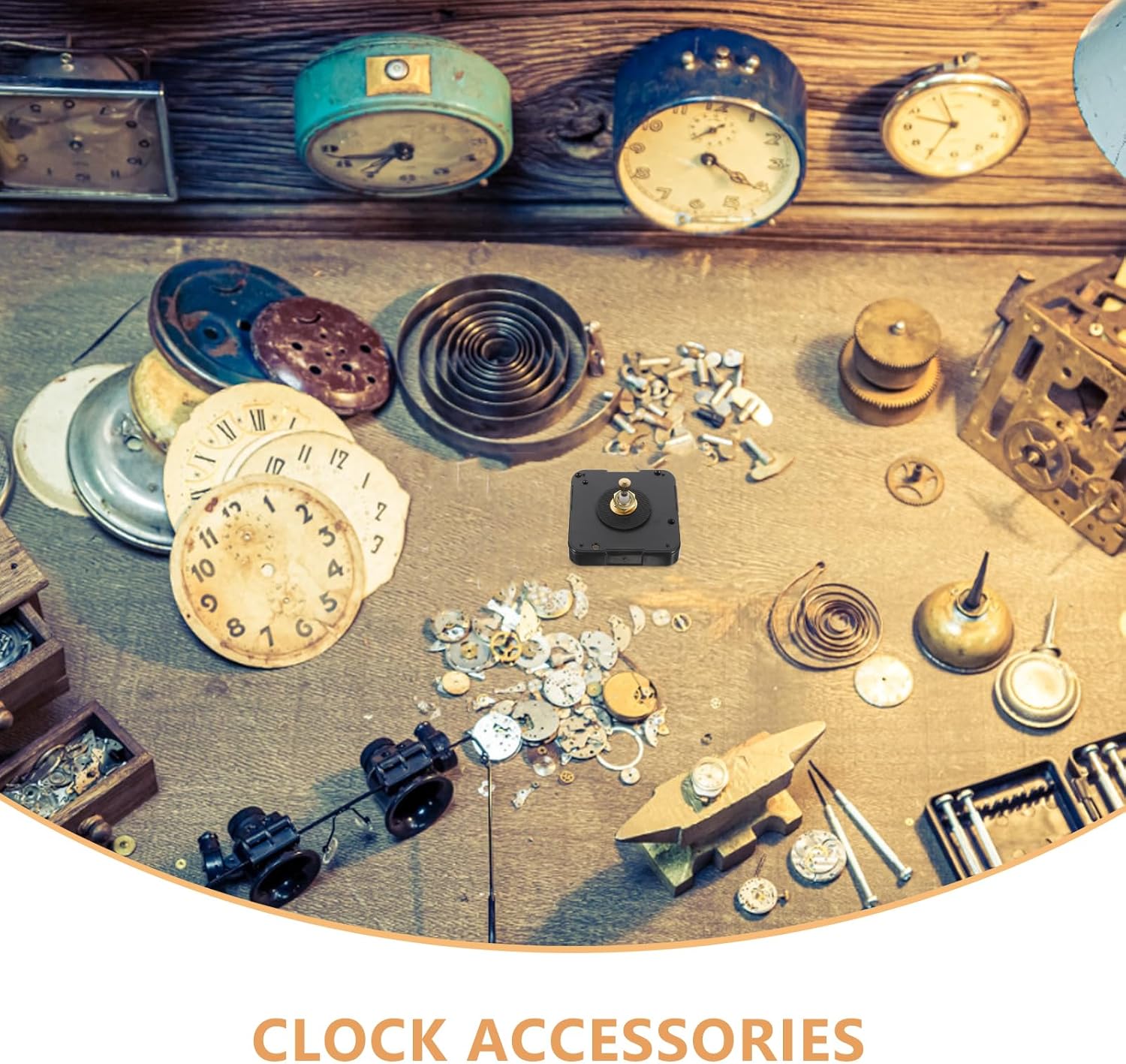 Sturdy Quiet Quartz Clock Movement