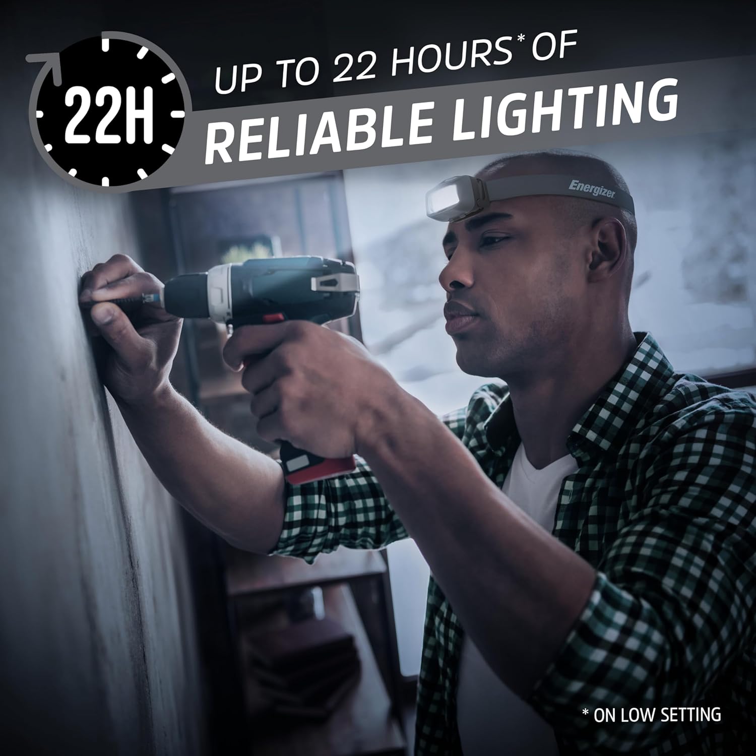 Energizer HDL40 500 Lumens Headlamp