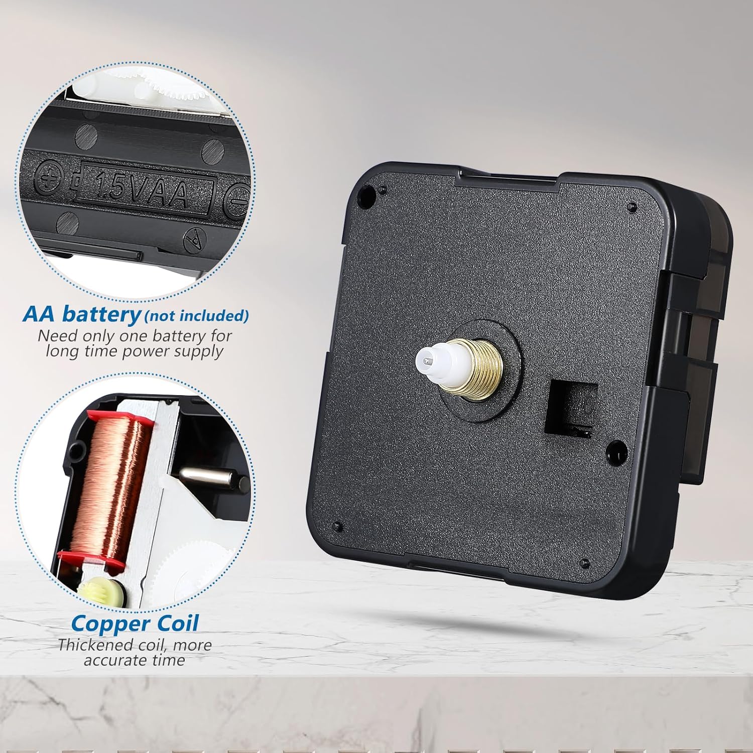 Replace Your Quartz Clock Movement with Ifundom Replacement
