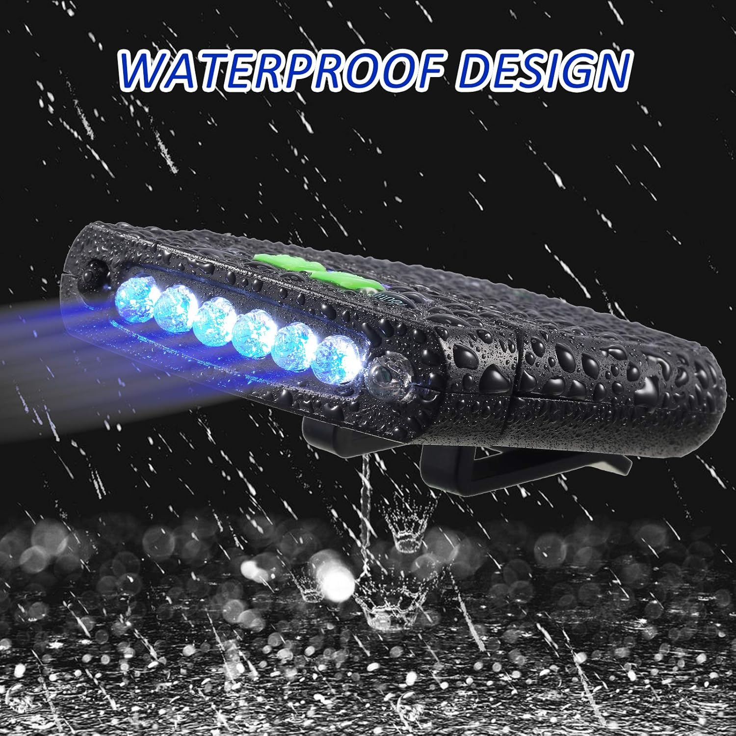 Muddle 2-Piece Rechargeable LED Cap Lights for Camping Fishing
