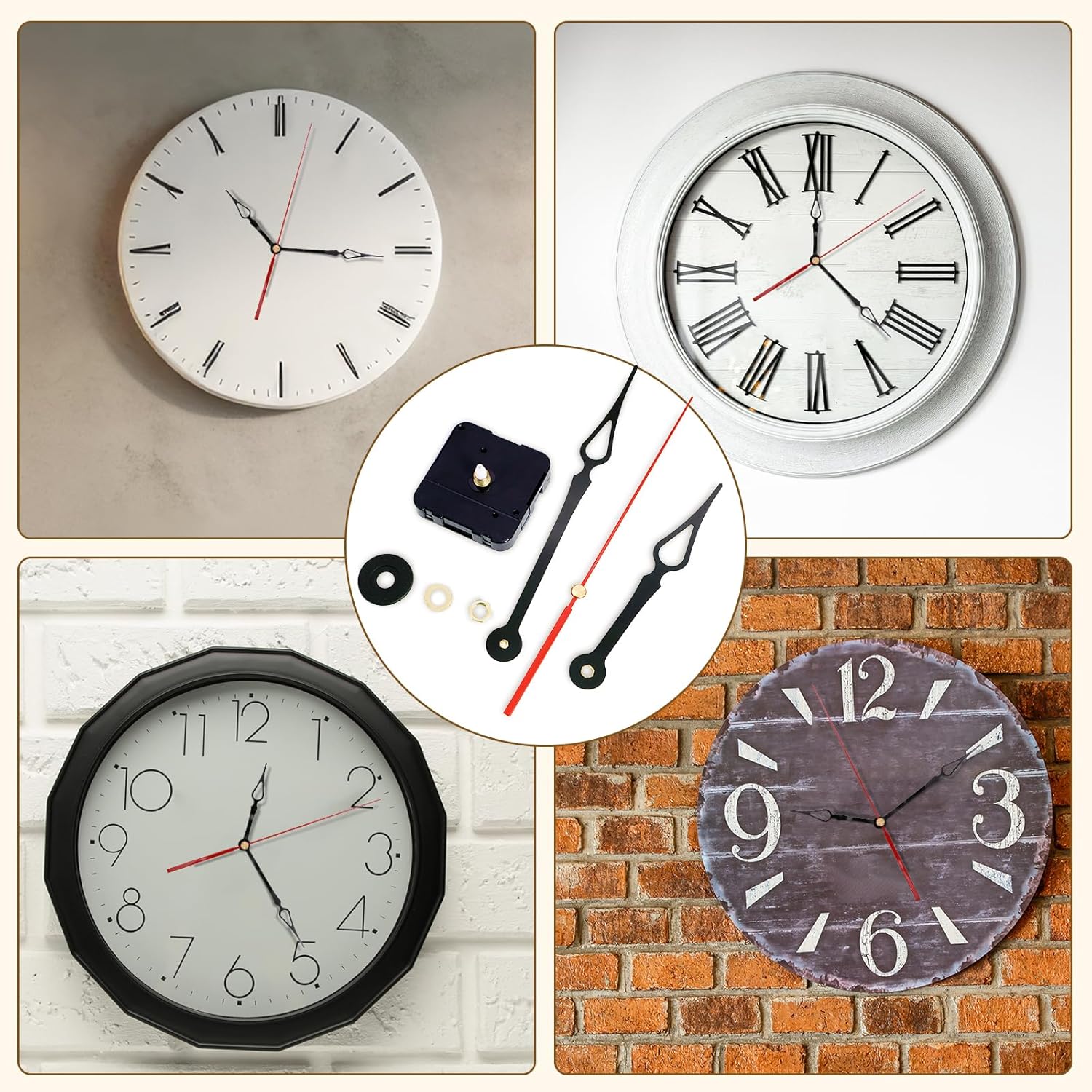 Wall Clock Repair Kit Easy to Assemble Perfect for Clock Lovers