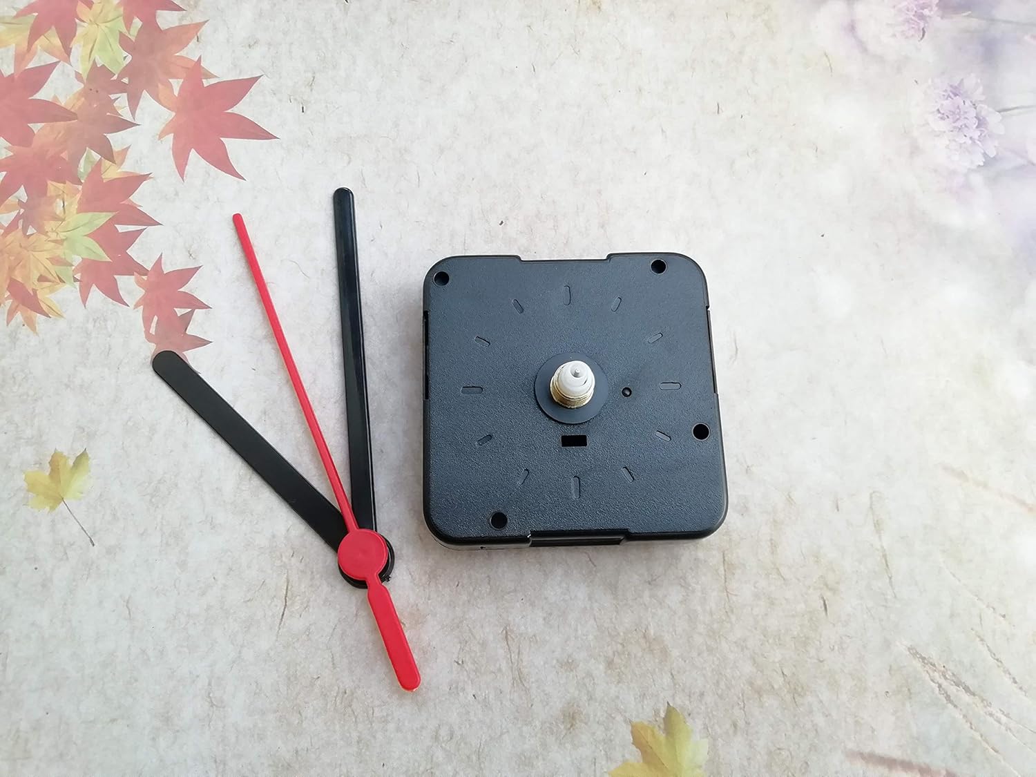 Anticlockwise Reversible Precision Battery-Backed Plastic Clock Mechanism with Creative Hands