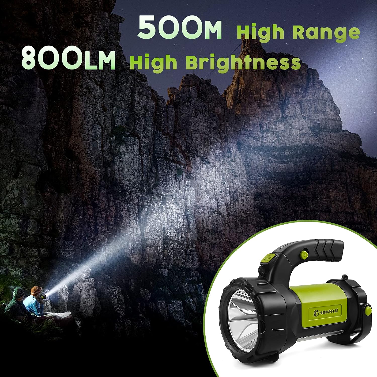 AlpsWolf Camping Lantern Rechargeable