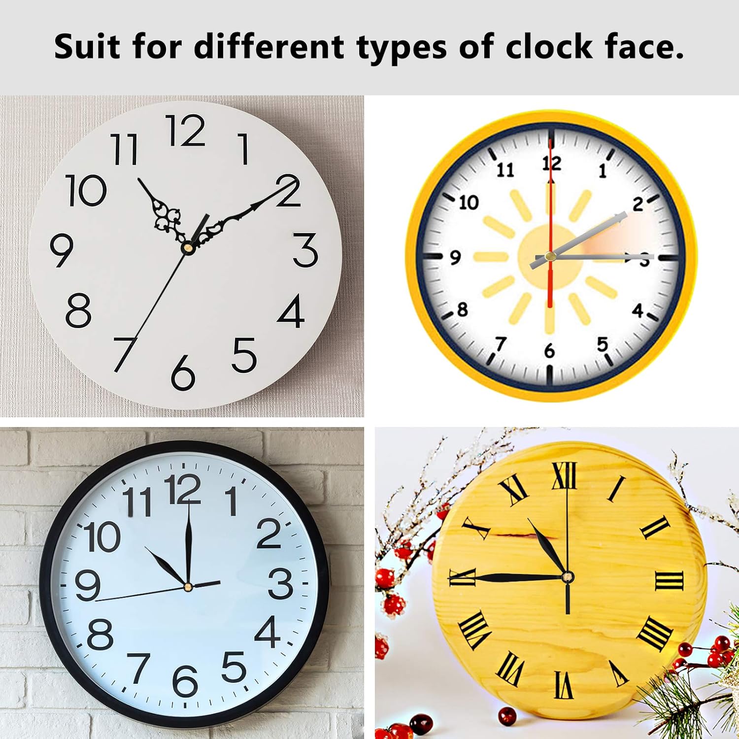 High-Quality 31-Piece Clock Mechanism Kit