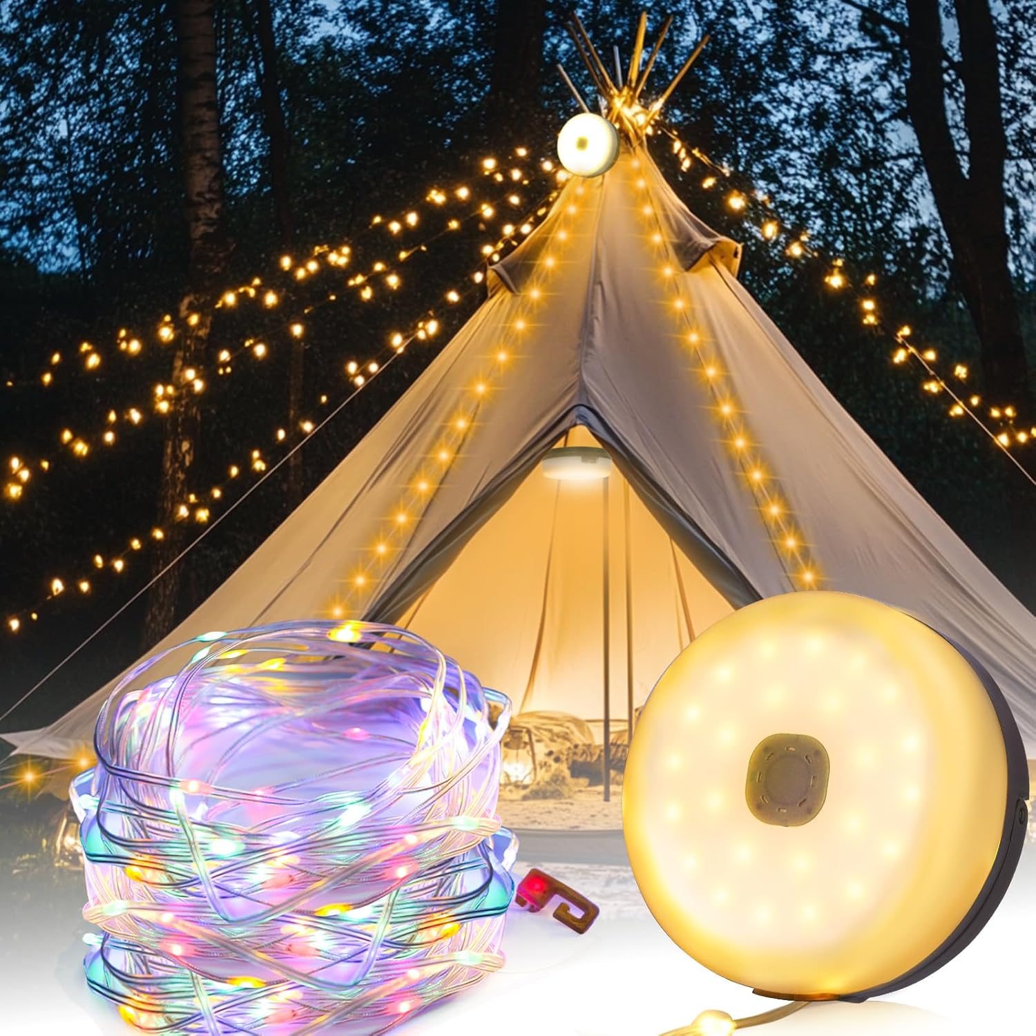 Heavy-Duty Camping Lights for Tents