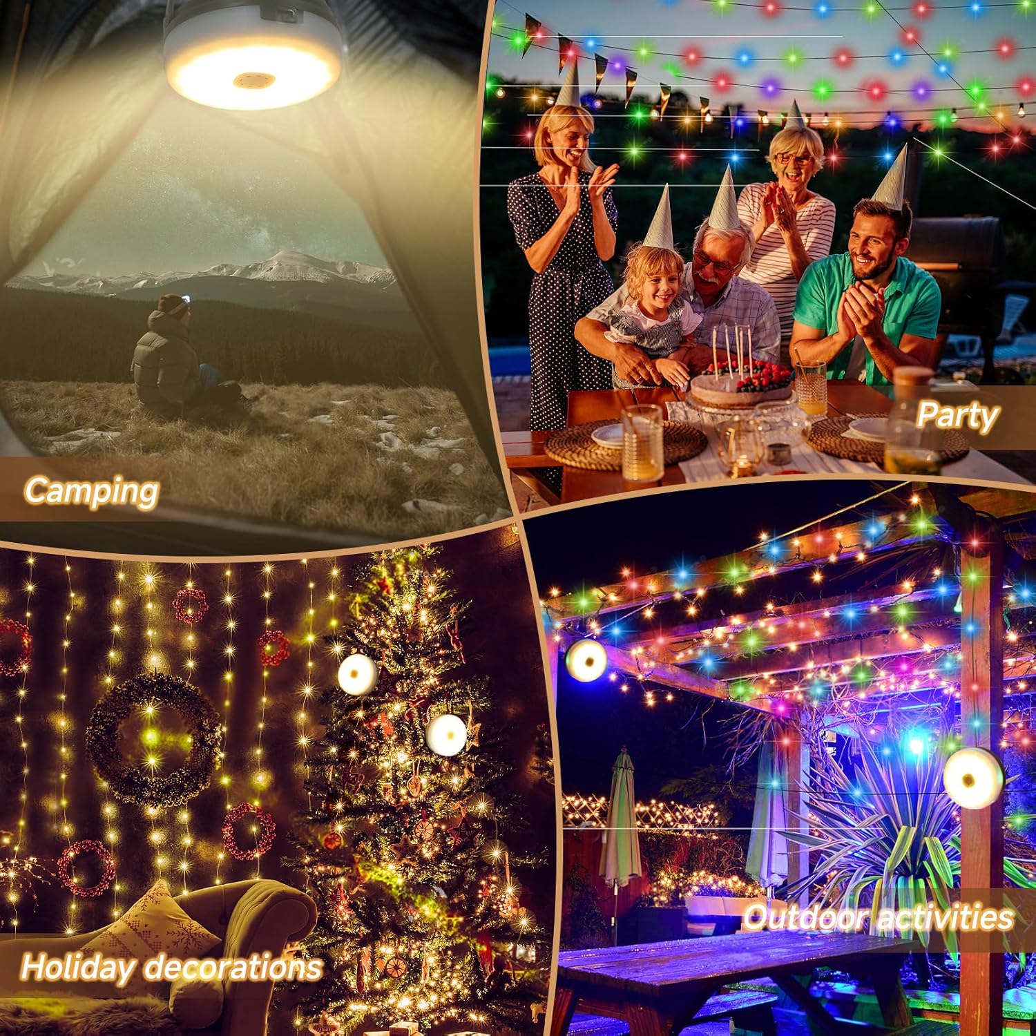 Heavy-Duty Camping Lights for Tents