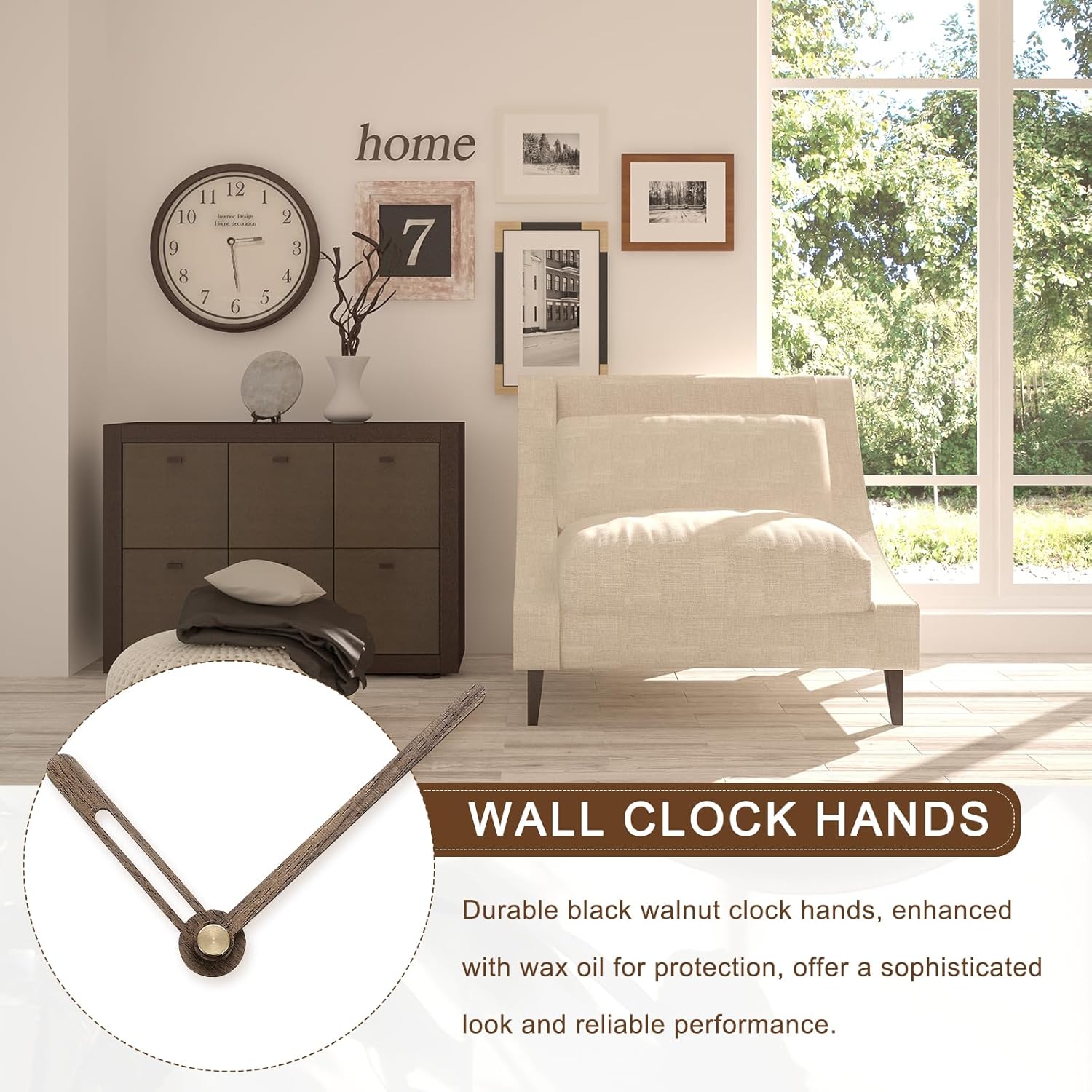 Wooden Clock Hands