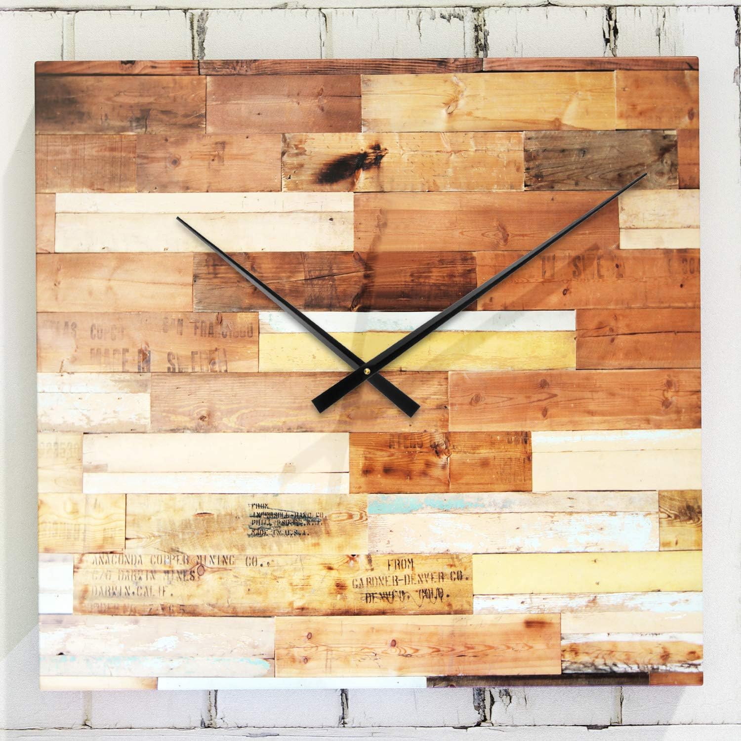 High Torque Clock Movement with 178-Inch Hands Black