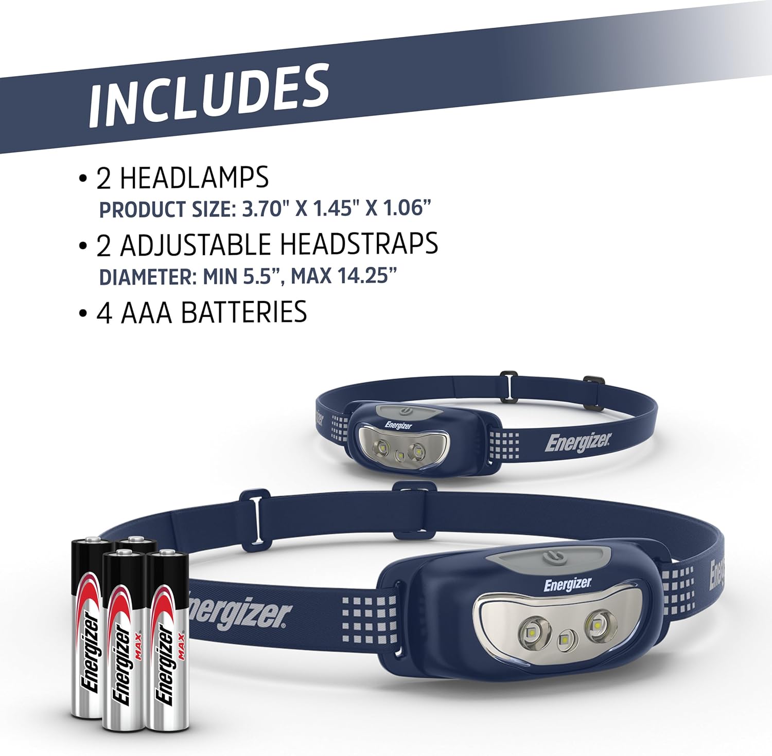 Energizer Universal LED Headlamp Bright Paramdat for Camping Beyond